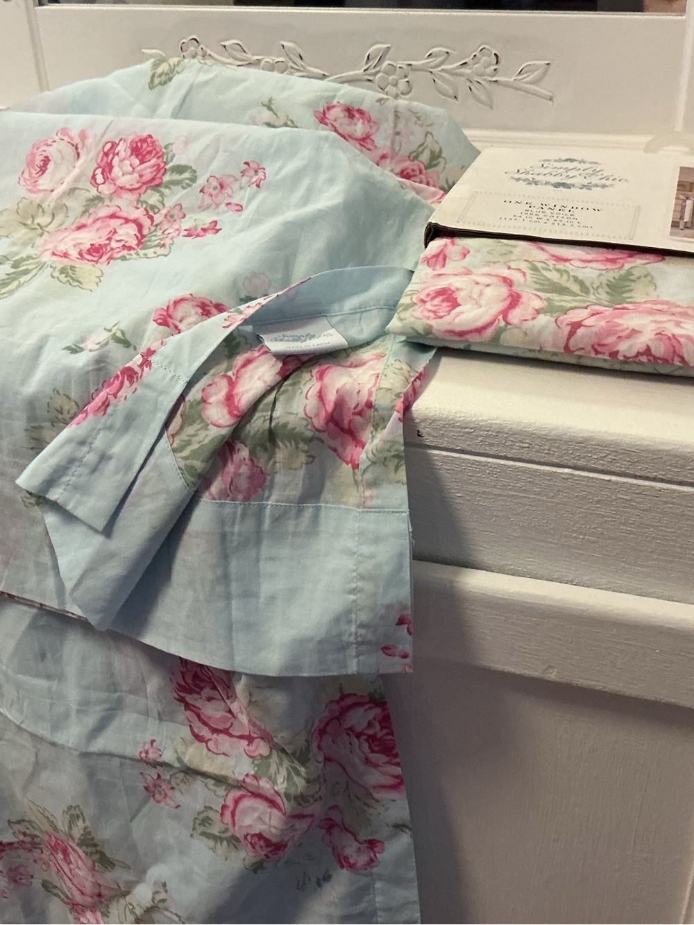2 New Simply Shabby Chic Curtain Panels